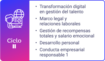 así como una maestría en gerencia del talento humano, nuestra maestría te prepara de forma virtual para ser un gran líder con una influencia positiva en los recursos humanos.